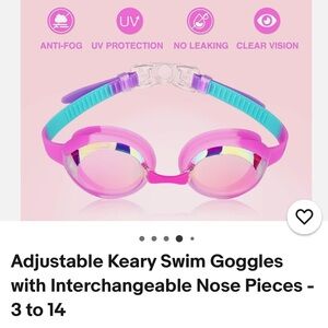 Pink Swim Goggles for Women